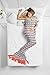 xjamus Colorful Mermaid Tail Blanket for Kids/Adults, Soft and Cozy Precision Knitting Sleeping Bag Camping, Orange