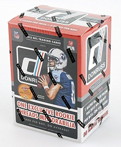 2015 DONRUSS Panini Football-Unopened Sealed Box-One Memorabilia Card Per Box