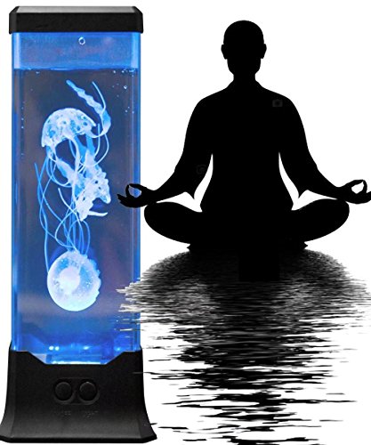 Gifts for Kids Men Women Dad Mom Electric Jellyfish Night Light Home Office Room Desk Decor Lamp for - //coolthings.us