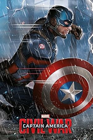 Amazon De Captain America Burgerkrieg Maxi Poster Mehrfarbig