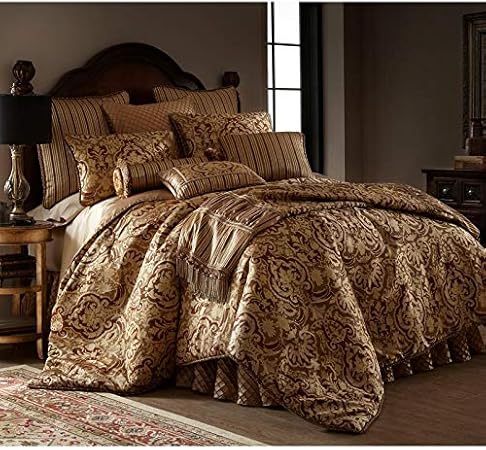 Amazon Com 3 Piece Botticelli Brown California King Comforter Set