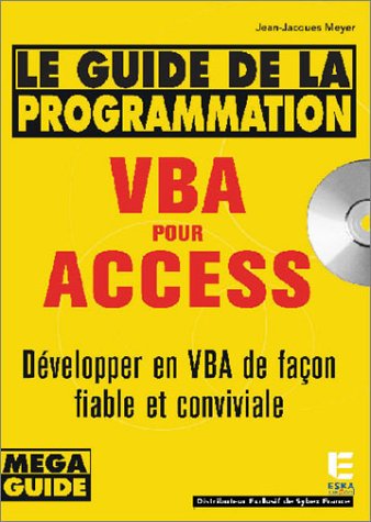 Guide de la programmation Visual Basic Access