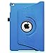 Fintie FBA_EPF0033US iPad Air 2 Case (2014 Release) - 360 Degree Rotating Stand Protective Case Smart Cover with Auto Sleep/Wake Feature for Apple iPad Air 2, Blue