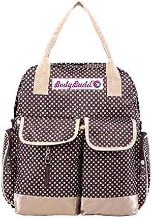 HuggyHug America's Original Mommy, Diaper Bag, Stroller Organizer Tote, Pure Coffee