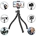 Phone Tripod, Flexible Cell Phone Tripod Stand Holder with Wireless Remote & Universal Clip for iPhone X/iPhone 8/8 Plus/7 Plus/7/6s Plus/6s/6 Plus/6/ iPhone Xs Max/Samsung Galaxy/Android/Gopro,More