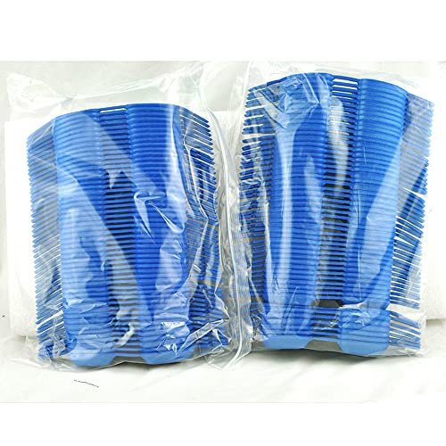 100 Pack Medium Yellow Dual Arch Dental Fluoride Trays – Disposable, For Gel Or Foam