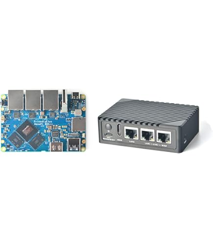 Amazon.com: Nanopi R6C Mini Wireless WiFi Router OpenWRT with PCle