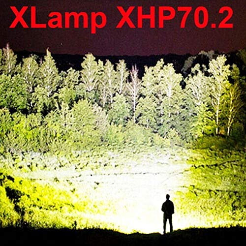 led Flashlight 90000 lumens Most Powerful 26650 USB Torch xhp70 xhp50 Hunting (P70 Flashlight) - Thumbnail 2