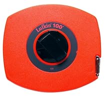 Lufkin 100L 3/8-Inch x 100 Hi-Viz Lightweight Steel Tape