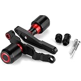 Modeer Motorcycle Frame Sliders Compatible with Hon&amp;da CB650R / E-Clutch 2024 2025 | CBR650R / E-Clutch 2024 2025 Falling Protector Crash pads cb cbr 650 r Accessories (red)
