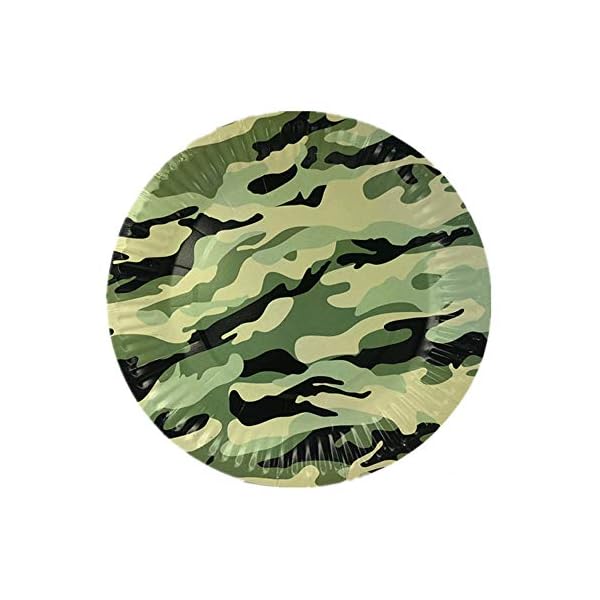 Camouflage-Military-Party-Kit-FANDE-41pcs-Camo-Party-Supplies-Set-Disposable-Camo-Tableware-Set-Paper-Plates-Paper-Cups-Napkin-Pennant-Banner-Army-Birthday-Decorations Camouflage Military Party Kit, FANDE 41pcs Camo Party Supplies Set Reusable Camo Tableware Set Paper Plates Paper Cups…