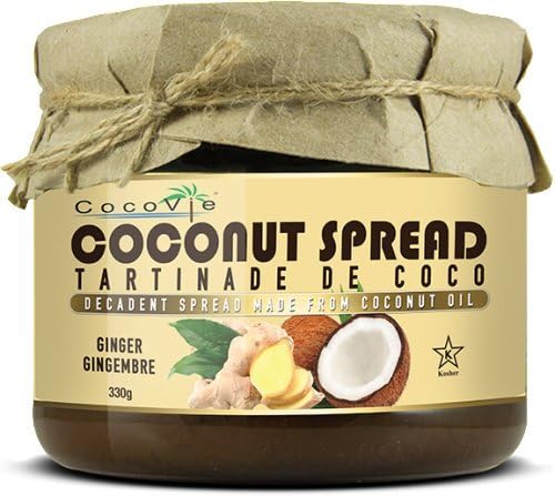 Cocovie Ginger Coconut Spread 11 Oz (12 Pack)