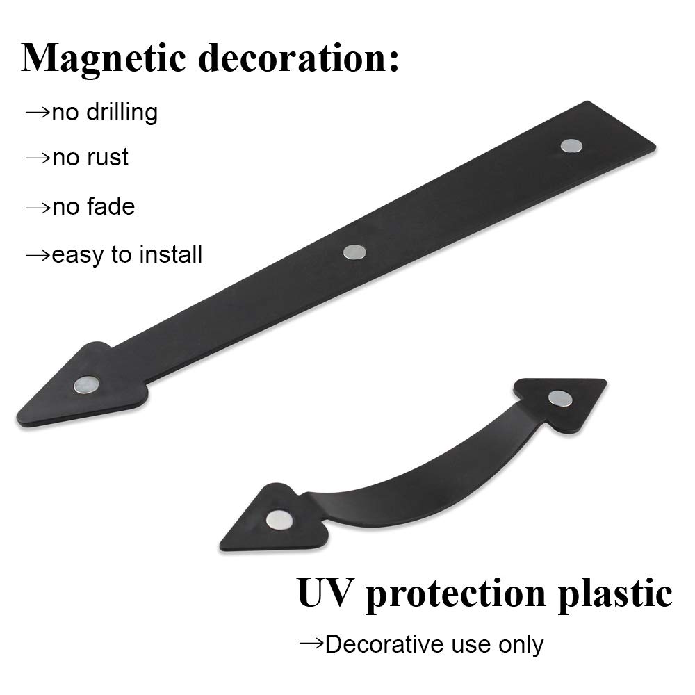 WINSOON Decorative Garage Door Hardware Couch