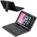 Navitech Black Micro USB Keyboard Case / Cover For 10