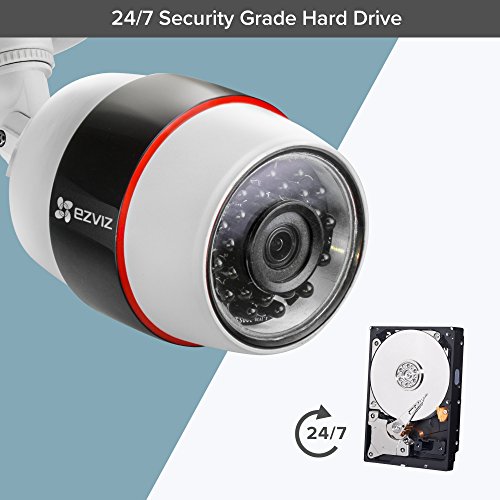 EZVIZ Vault Plus 8 Channel WiFi Network Video Recorder, 24/7 Recording