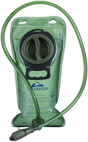 Hydration Bladder Water Reservoir Pack for 2 liter 2L Backpack System (Bicycling Camping Hiking) with FDA Approved Non Toxic BPA Free Strong Material