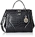 GUESS Women's Georgie Satchel Black Handbag
