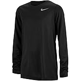 Nike Boys Legend Long Sleeve Athletic T-Shirt (US, Alpha, Large, Regular, Black)