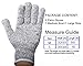 GRESPRI 2 Pairs Cutting Gloves for Men and Women, Cut Resistant Gloves Food Grade Level 5 for Kitchen, Garden, Work, Medium and Large Gloves Kit