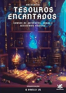 Livro Tesouros Encantados: Contos de Artefatos, Armas e Acessórios Mágicos