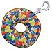 iscream Sugarlicious! Vanilla Scented Rainbow Donut Mini Microbead Pillow Backpack Charm