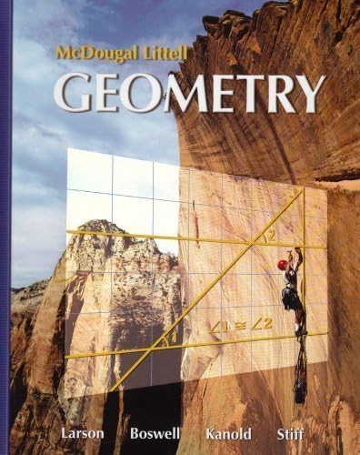 【数学洋書】Geometry 幾何学 / McDougal Littell Amazon.com: McDougal Littell Geometry, Teacher's Edition