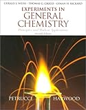 Experiments in General Chemistry, Weiss and Greco, 0132713624