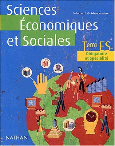 Sciences économiques et sociales, Terminale ES obligatoire et spécialité