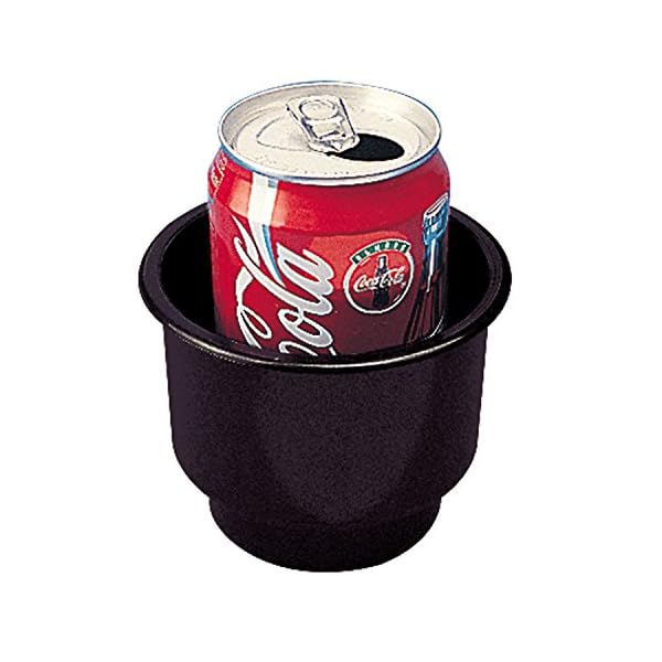 Sea-Dog-588060-Flush-Mount-Combo-Drink-Holder-With-Drain-Holes-Black