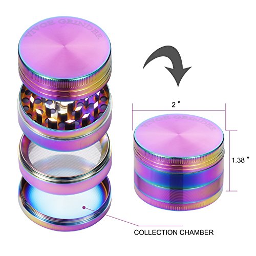 5 Grinder+Rainbow+Grinders+Colorful+magnetic