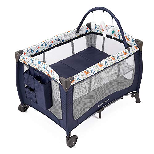 Pamo Babe Deluxe Nursery Center ,Portable Playard with