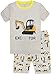 Boys Pajamas Excavator Kids Clothes Cotton Short Sets Size 3Y