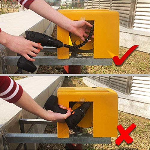 Flexible Drill Bit Extension,ALLICAVER Magnetic Flexible Hex Extension Screwdriver Bits Soft Shaft for Drive Shaft Tip Drill Bit Adaptor (2 Pack)