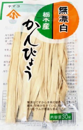 Unbleached Tochigi dried gourd shavings 30g x3 bags