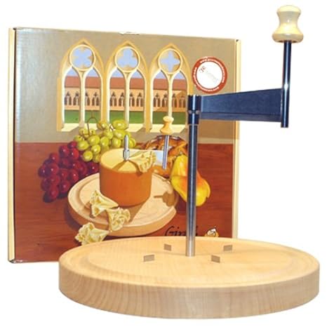 Girolle Original Swiss Made Käsehobel für Tete de Moine und Choco Roulette ohne Haube ohne Käse