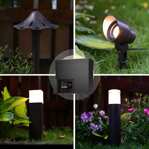 GOODSMANN Low Voltage Transformer 600W Landscape Lighting Power Pack