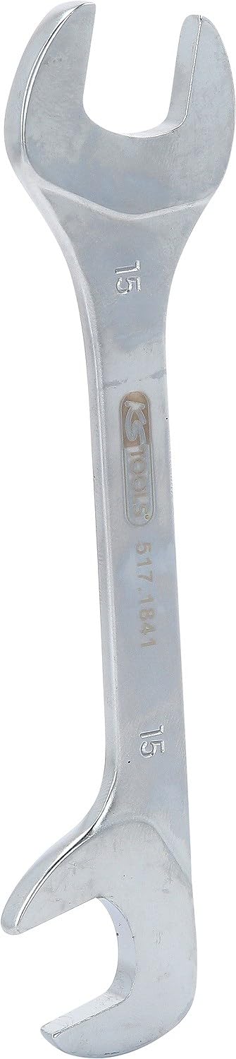 KS Tools Double Open-Ended Spanner 15° + 75° 15 mm
