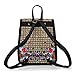 Froomer Vintage Women Canvas Satchel Travel School Backpack Rucksack Shoulder Bag