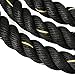 Pellor Sport Fitness Exercise Gym Training Climbing Rope for Indoors and Outdoors (Black, 10ft)