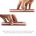 Nouske iPhone 6 Plus/6s Plus 5.5 inch Flip Folio Wallet Stand up Credit Card Holder Leather Case Cover Holster/Magnetic Closure/TPU bumper/360 Full Body Protection, Rose Gold