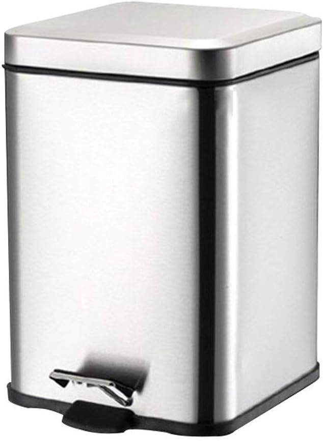 XHCP trash canWaste bin, small metal trash can, durable, polished