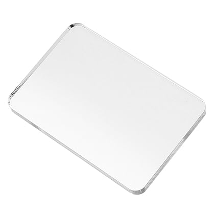 Baoblaze Transparente Stempelblock Acrylblock Acryl Auflage DIY Scrapbooking Clear Stamps Silikonstempel - klar 15x10 cm