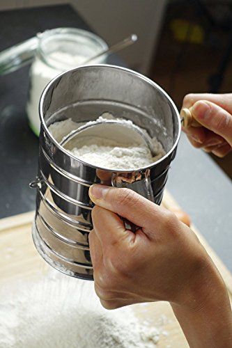 Nellam Traditional Flour Sifter Stainless Steel (3 Cup)
