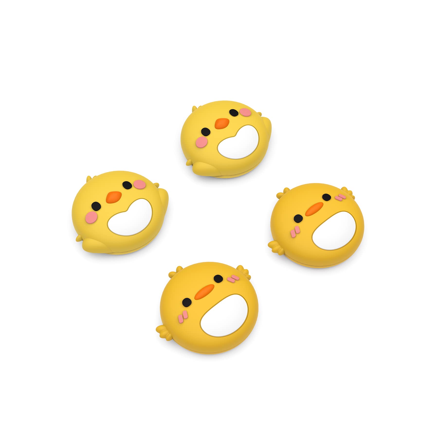PlayVital Joystick Caps for PS5, Stick Attachments for PS4, Caps for Xbox Series X&S, Thumbstick Protective Caps Accessories for Xbox One, Analogue Stick Caps for Switch Pro Controller Parrot & Chicks