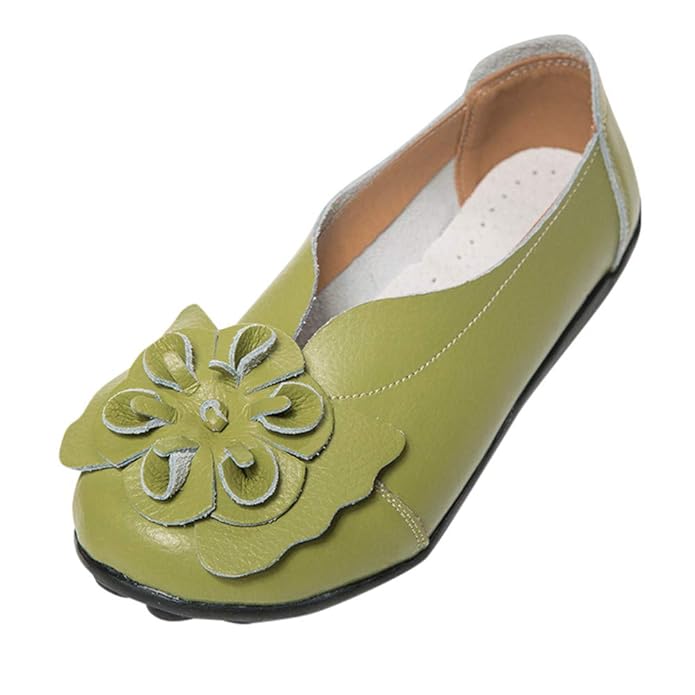 Pingtr - Damen Sandalen - Damenschuhe Lady Flats Sandalen Leder Ankle Casual Slipper Weiche Schuhe