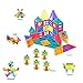 Gifts2U Magnetic Tiles Magnetic Building Blocks for Kids Magnet Toys, Preschool Educational Toys Set Gifts for Kids Toddlers Children Ages 3 Up 72pcs