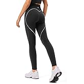INNO MINT Women's High Waisted Yoga Leggings with Tummy Control, No Front Seam Scrunch Butt Lifting Yoga Pants