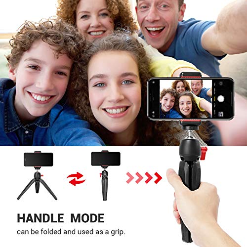 Mini Tabletop Tripod Stabilizer Grip, SmallRig Lightweight Portable