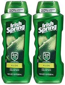 Image of Irish Spring Body Wash, Aloe, 18oz, 2pk