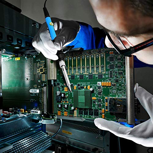 Soldering Iron Kit, SREMTCH 60W 220V Welding Tool Adjustable Temperature, Digital Multimeter, Soldering Iron Tips, Desoldering Pump